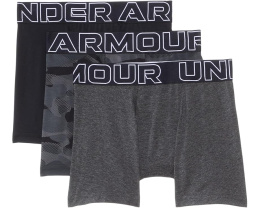 Трусы-боксеры Under Armour для подростков 3 шт с влагоотводящей тканью