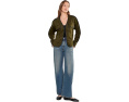 Relaxed Open Front Jacket