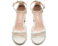Steve Madden Adia детские сандалии для девочек с жемчужной отделкой и бантом
