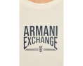 Футболка Slim Stripe Tee с принтом Armani Exchange