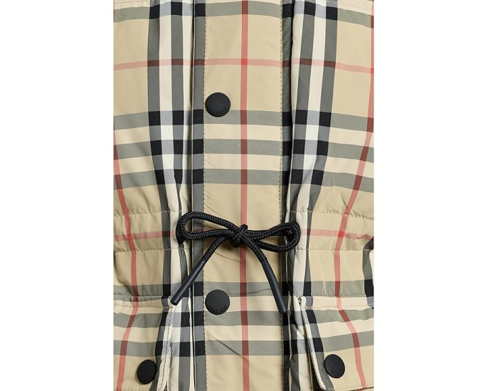 Пальто Burberry Kids Franklin Check для мальчиков