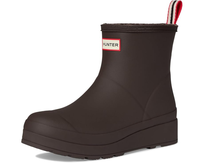 Утепленные короткие сапоги Hunter Play Short Insulated F для женщин с водонепроницаемостью
