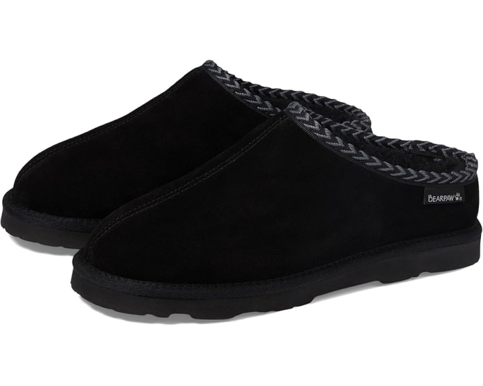 Тапочки Tabitha Bearpaw из кожи с круглым носком