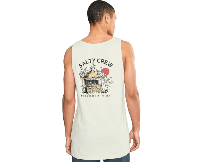 Топ майка Salty Crew The Catch Tank с круглым вырезом