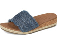 Сандалии Skechers Breezie Radiant Feels на пробковой платформе с ремешком из рафии