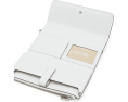 Клатч MICHAEL Michael Kors Jet Set Medium White на запястье