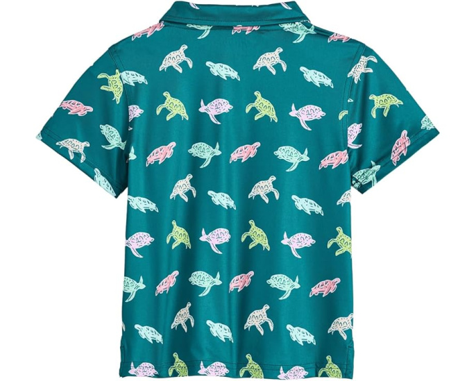 Детское поло Chubbies Kids с черепахами
