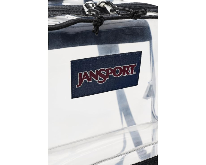 Прозрачный рюкзак JanSport Clear Pack с водонепроницаемым дном