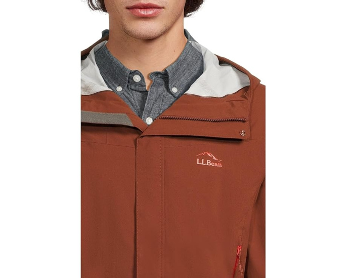 Непромокаемая куртка L.L.Bean Cresta Stretch Rain с мембраной