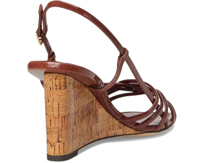 Босоножки Tory Burch Multi Strap Wedge Sandals 75mm на платформе с ремешками