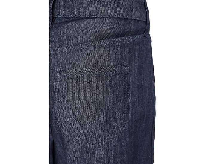 Джинсовые шорты NYDJ Gwen Relaxed Bermuda Denim в темном индиго