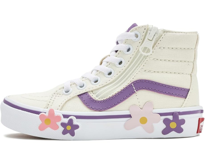Высокие кеды Sk8-hi® Reissue Side Zip Flower для детей от Vans