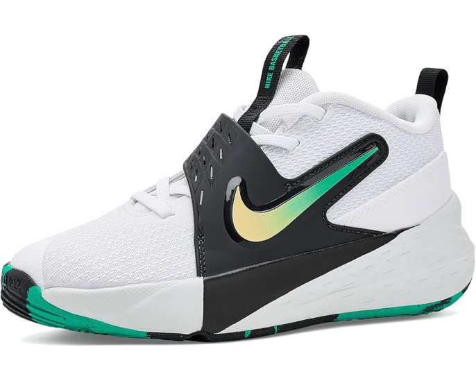 Баскетбольные кроссовки Nike Kids Team Hustle D 12 с эластичными шнурками