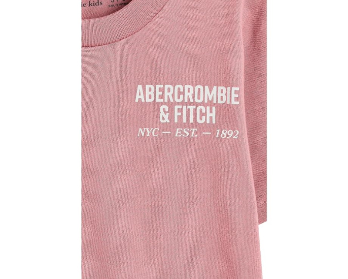 Футболка abercrombie kids с логотипом NYC Est 1892 Logo Tee