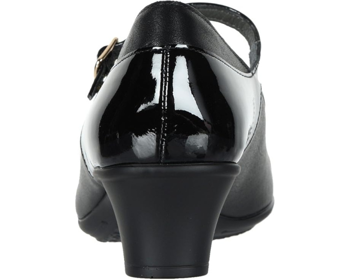 Туфли SAS Isabel Mary Jane Comfort Heel с ремешком и принтом рептилии