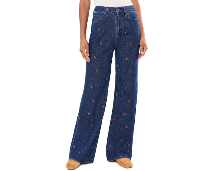 Джинсы DAZE Far Out High-Rise Wide Leg Cherry Avenue