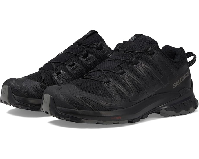 Кроссовки Salomon XA Pro 3D V9 с системой быстрой шнуровки Quicklace для стабильности