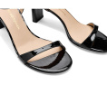 Туфли Stuart Weitzman Babette 60 на квадратном каблуке с ремешком