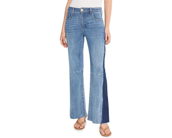 Джинсы Lulu High Rise Fab Ab Vintage Bootcut KUT from the Kloth с завышенной талией
