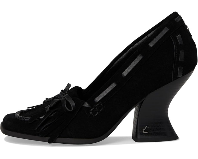 Туфли Ainsley Mary Jane от Circus NY by Sam Edelman с бахромой и скульптурным каблуком