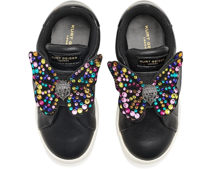 Кроссовки Kurt Geiger London Kids Mini Laney Butterfly с бабочками