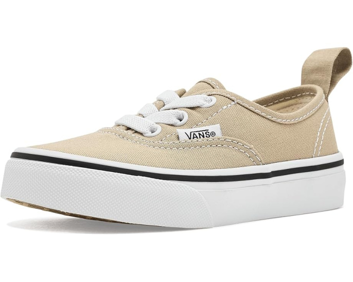 Детские кроссовки Vans Authentic с эластичными шнурками