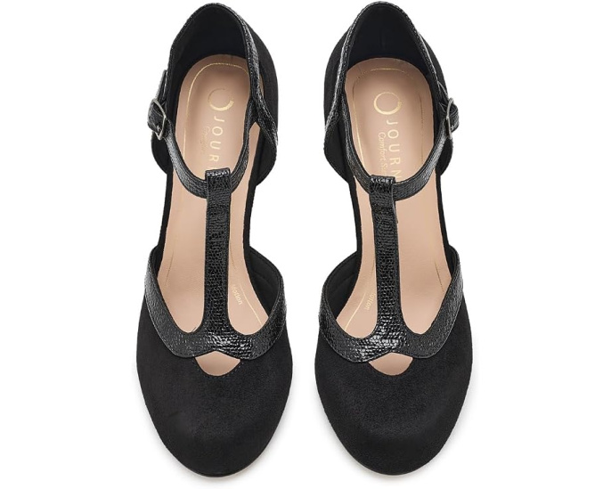 Туфли Journee Collection Olina Pumps с ремешком на щиколотке