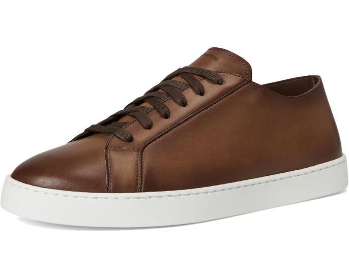 Кроссовки Magnanni Beckett с платформой из кожи и резиновой подошвой