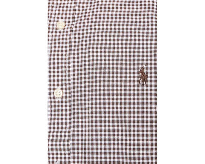 Polo Ralph Lauren рубашка Classic Fit из хлопка в клетку с добавлением эластана