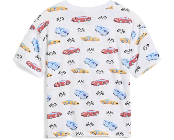 Race Day Graphics Crew Neck T-Shirt (Little Kid/Big Kid)