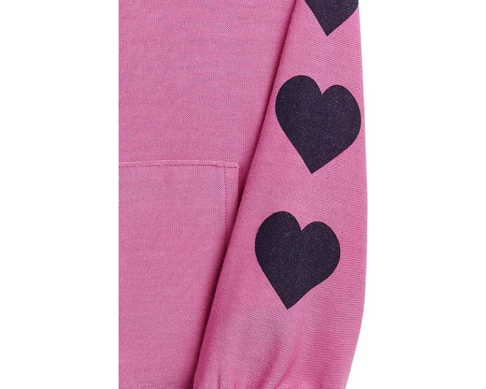 Big Heart Graphic Zip-Up Hoodie (Little Kid/Big Kid)