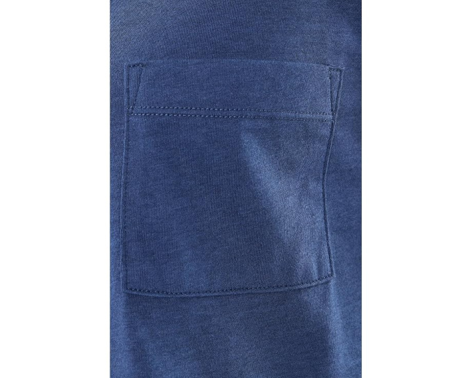Топ Eberjey Aloe Cotton Tank из хлопка с алоэ синего цвета
