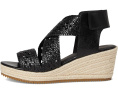 Сандалии Eileen Fisher Willow на танкетке из джута с кожаным верхом