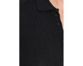Поло Ribbed Cap Sleeve Madewell с коротким рукавом