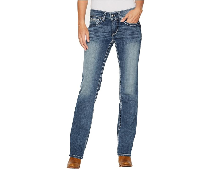 Джинсы Ariat R.E.A.L. Straight Icon с завышенной талией