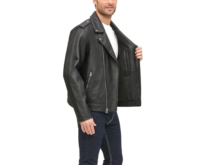 Levi's классическая мотоциклетная куртка из экокожи