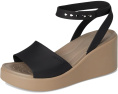 Crocs Сандалии Brooklyn Ankle Strap Wedges с регулируемой лямкой на щиколотке