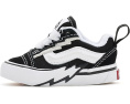 Детские кеды Vans Knu Skool Elastic Lace Bolt черные