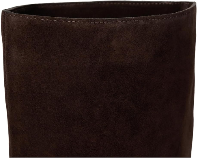 Сапоги Marley Kicked Heel Loeffler Randall из замши до колена