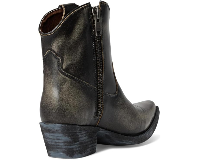 Казаки Corral Boots с вышивкой Q7039 из состаренной кожи