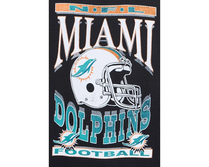 Толстовка NFL Miami Dolphins Helmet Crew от Junk Food Clothing