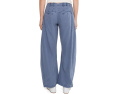 Free People брюки чинос Spotlight Washed Barrel из коричневого хлопка
