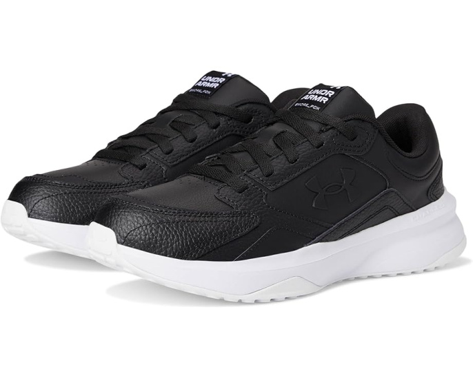Кроссовки Under Armour Edge Leather с низким верхом и круглым носком