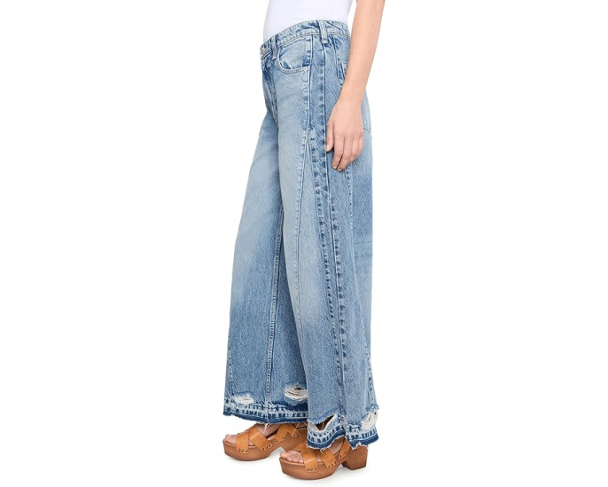 Джинсы Free People Apollo Wide Leg с широкими штанинами