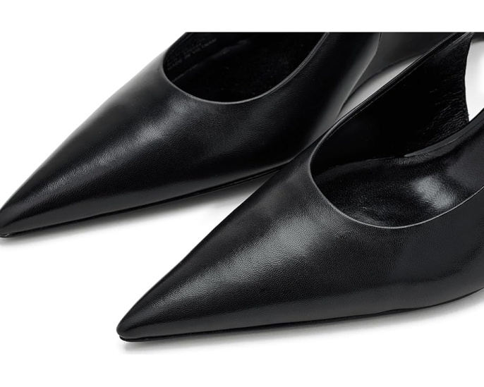 Босоножки на танкетке 75mm Gigi Slingback от Tory Burch с острым носком