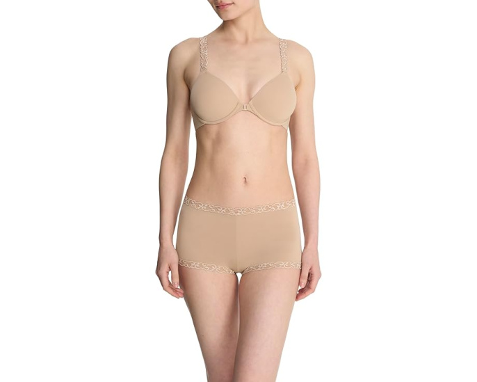 Бюстгальтер Natori Pure Luxe с передней застежкой и косточками
