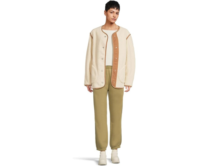 Куртка UGG Emmersyn Uggbraid из плюшевого флиса