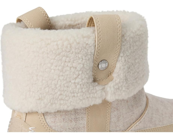 Ботинки Hey Dude Camden Cuff Wool Cozy с хлопковым верхом и водоотталкивающей кожей