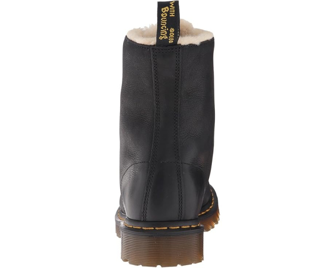 Женские ботинки Dr. Martens Serena 8-Eye с меховой подкладкой