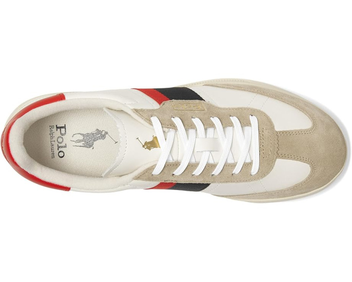 Кроссовки Polo Ralph Lauren Htr Aera из замши и кожи